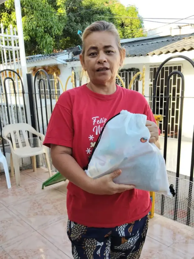 Entrega de mercaditos a las familias de la comunidad – foto 2